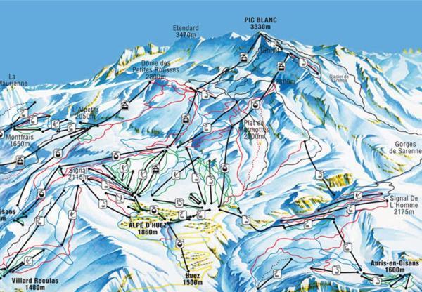 Residence Les Melezes Alpe d'Huez Dış mekan fotoğraf