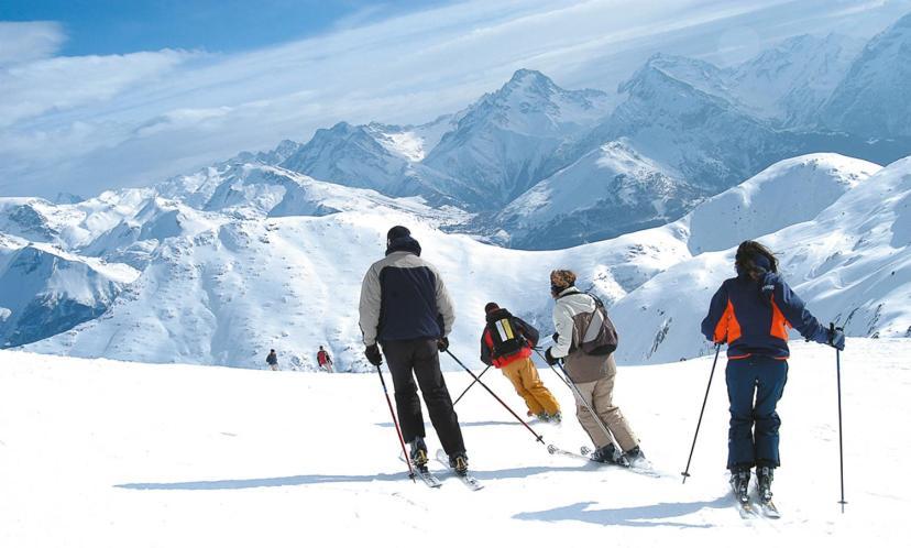 Residence Les Melezes Alpe d'Huez Dış mekan fotoğraf