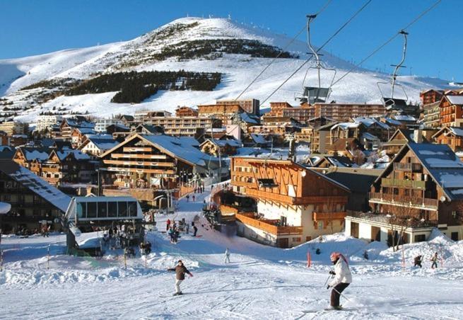 Residence Les Melezes Alpe d'Huez Dış mekan fotoğraf