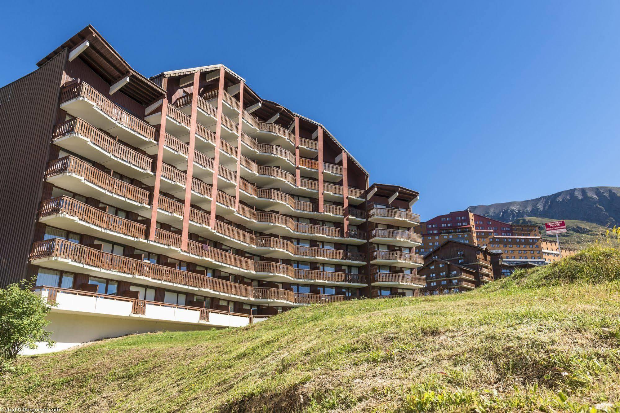 Residence Les Melezes Alpe d'Huez Dış mekan fotoğraf
