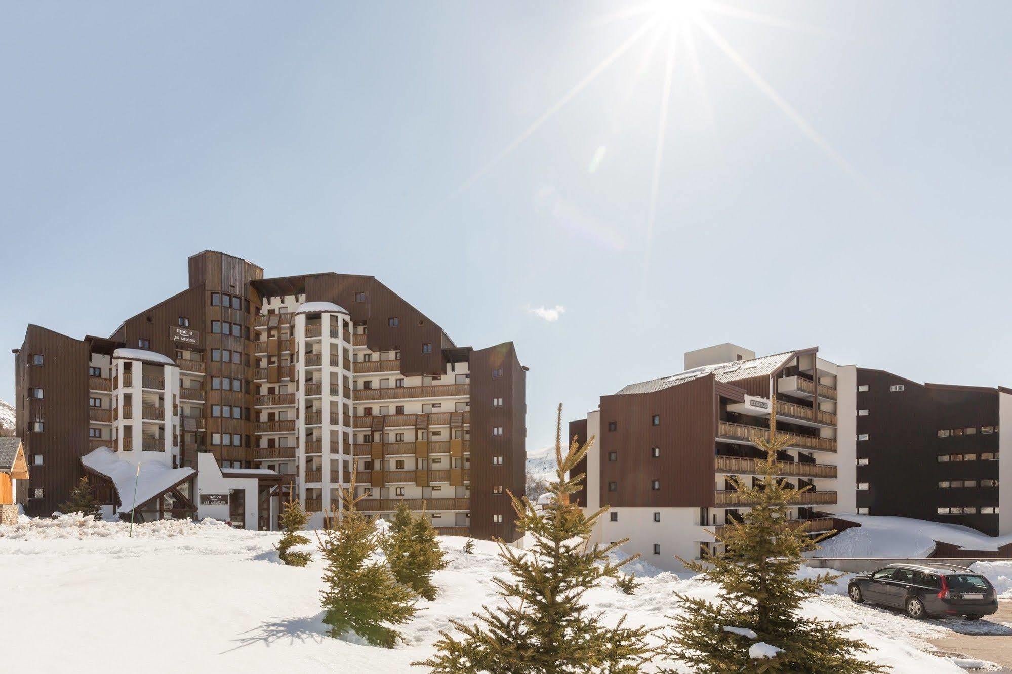 Residence Les Melezes Alpe d'Huez Dış mekan fotoğraf